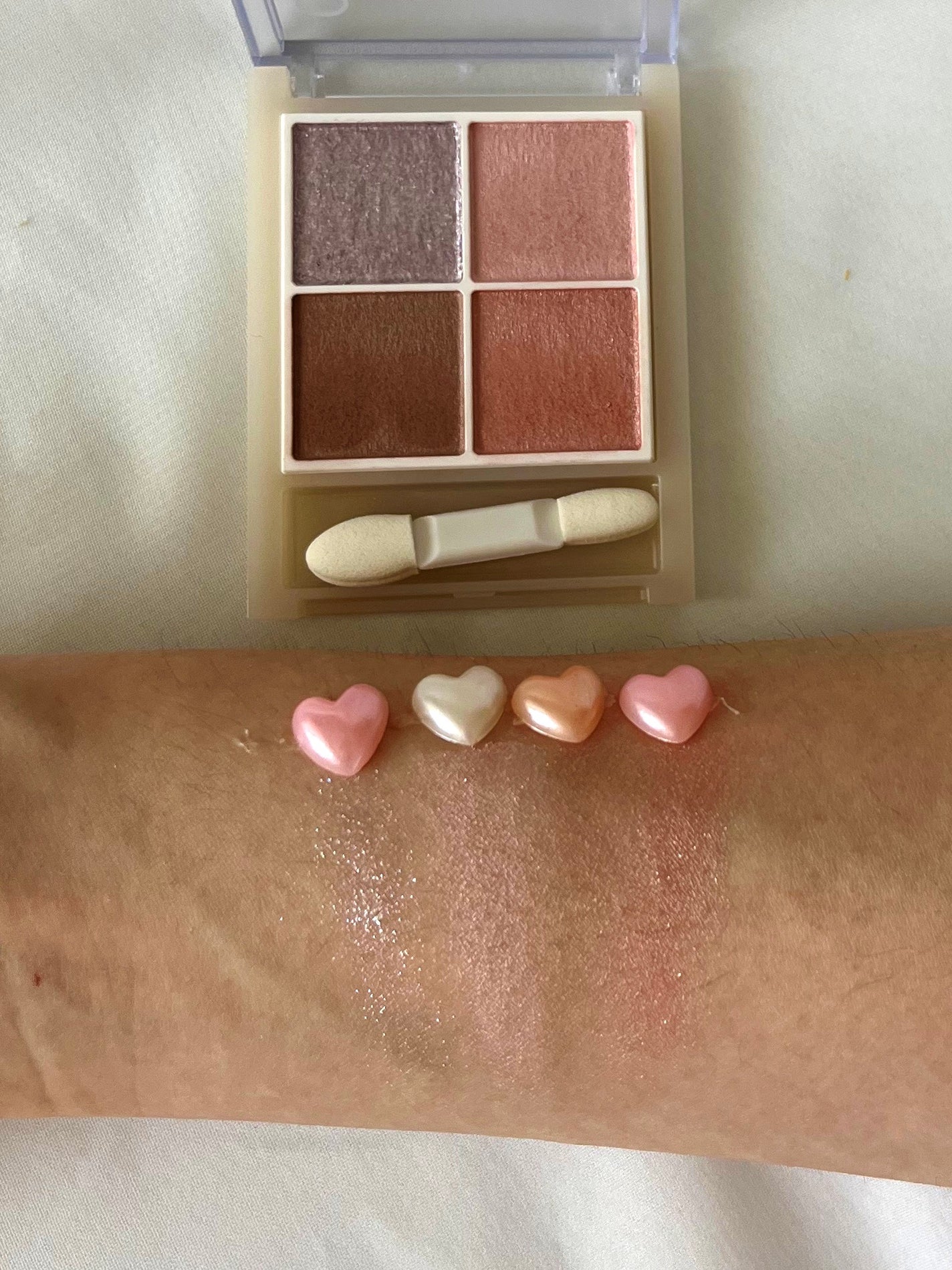 ベージュトーンアイシャドウ/CEZANNE/アイシャドウパレットを使ったクチコミ(3枚目)