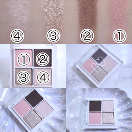 THE アイパレR/b idol/アイシャドウパレットを使ったクチコミ(3枚目)