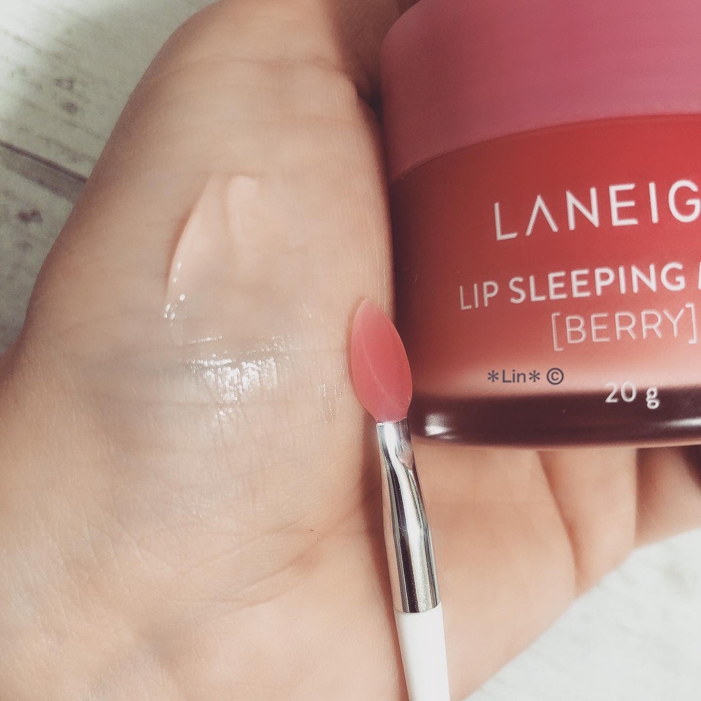 リップスリーピングマスク/LANEIGE/リップバームを使ったクチコミ(2枚目)