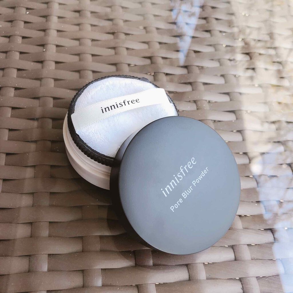 ポアブラー パウダー/innisfree/ルースパウダーを使ったクチコミ(2枚目)