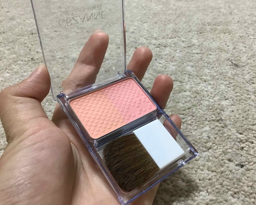 シルクタッチチーク/CEZANNE/パウダーチークを使ったクチコミ(1枚目)