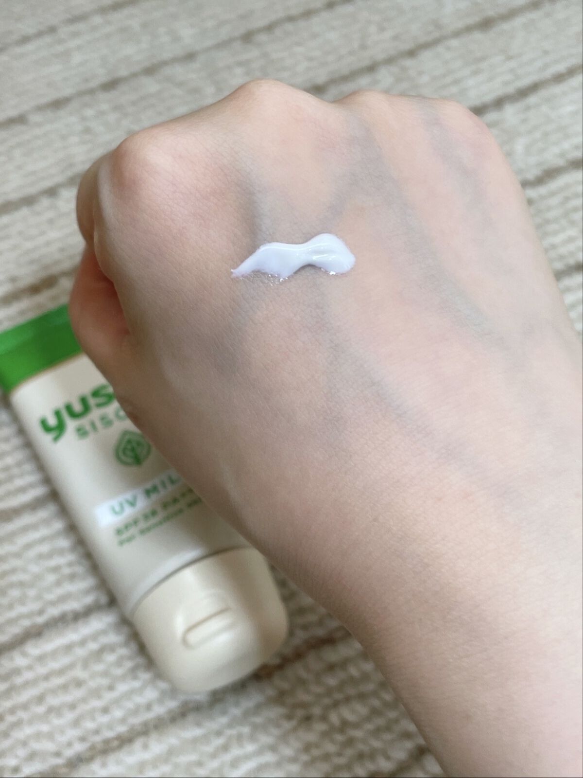 ユースキンシソラUVミルク/ユースキン/日焼け止めミルクを使ったクチコミ（2枚目）