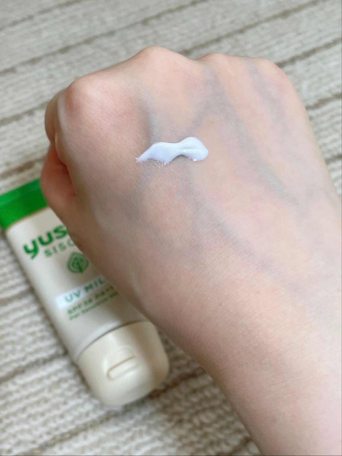 ユースキンシソラUVミルク/ユースキン/日焼け止めミルクを使ったクチコミ(2枚目)