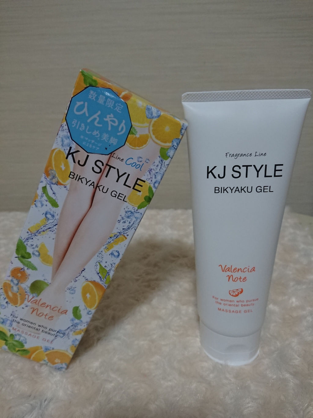 BIKYAKU GEL Valencia  NOTE/KJ STYLE/レッグ・フットケアを使ったクチコミ（2枚目）