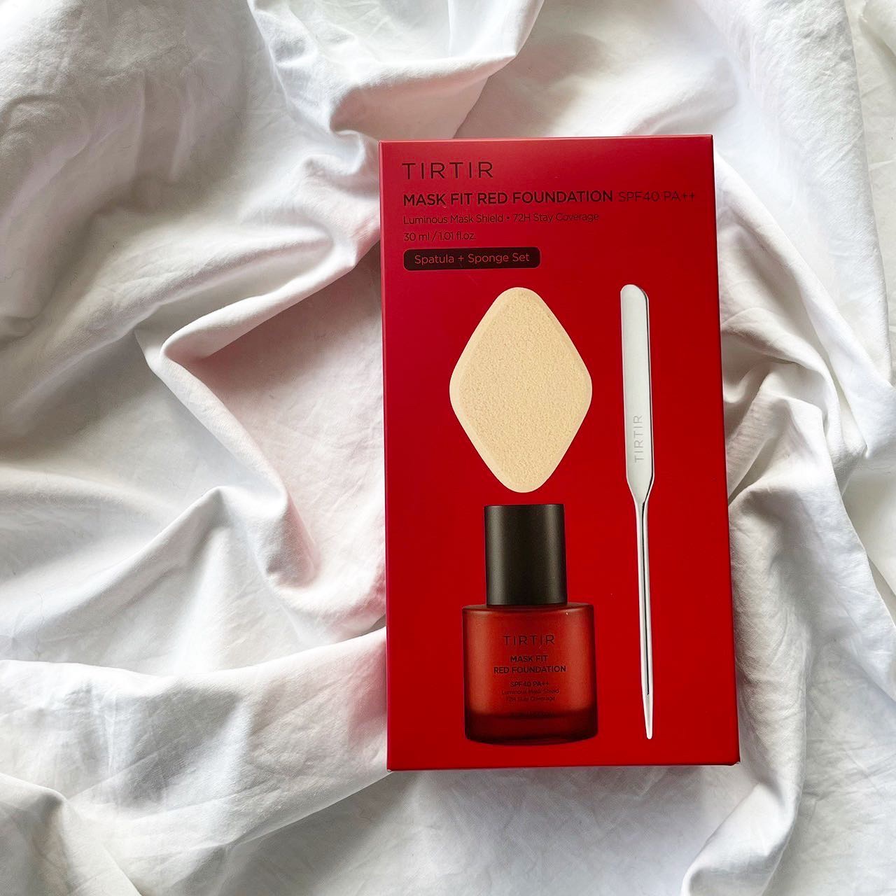 マスクフィットレッドファンデーション 23N サンド(SAND)/TIRTIR(ティルティル)/リキッドファンデーションを使ったクチコミ（2枚目）