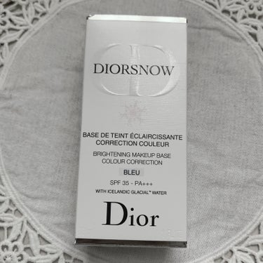 スノー メイクアップ ベース UV35 SPF35／PA+++/Dior/化粧下地を使ったクチコミ（3枚目）