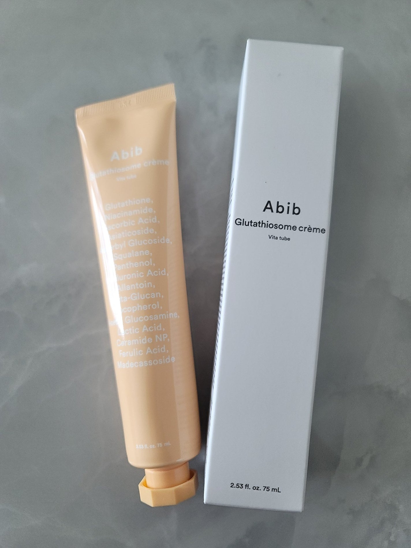 アビブ グルタチオンソームクリームビタチューブ/Abib /フェイスクリームを使ったクチコミ(1枚目)
