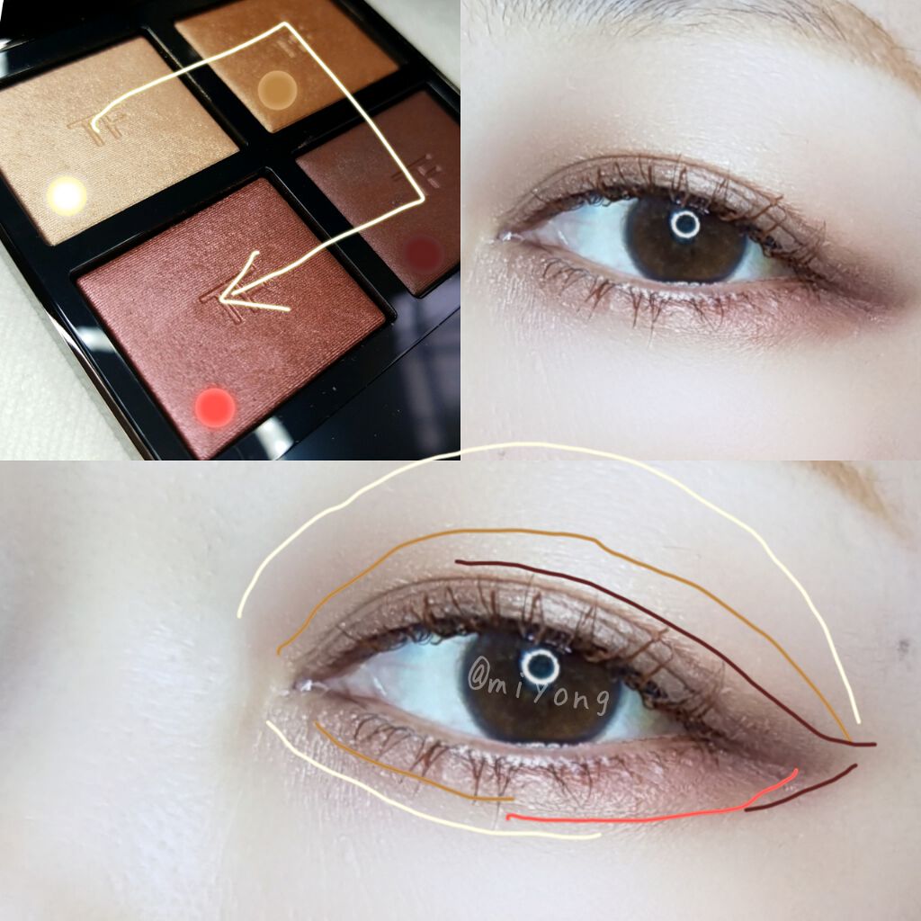 アイ カラー クォード/TOM FORD BEAUTY/アイシャドウパレットを使ったクチコミ(2枚目)