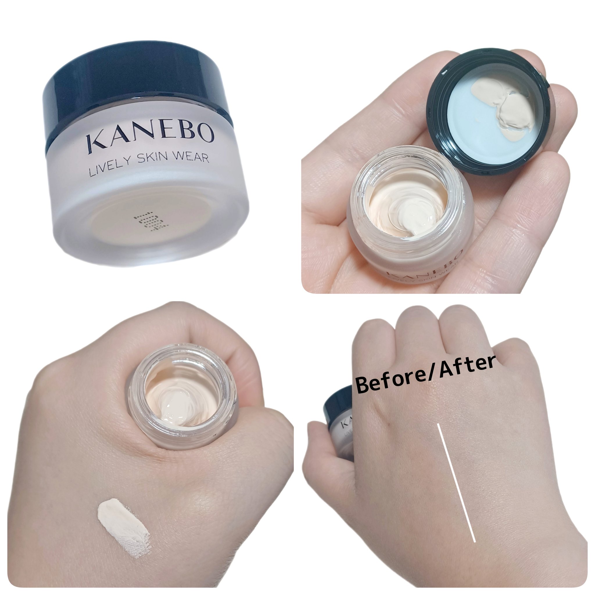 ライブリースキン　ウェア/KANEBO/クリーム・エマルジョンファンデーションを使ったクチコミ（3枚目）