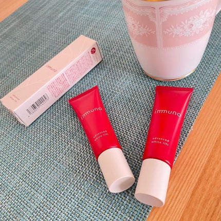 アドバンスド ホワイトリフト /immuno/フェイスクリームを使ったクチコミ(8枚目)