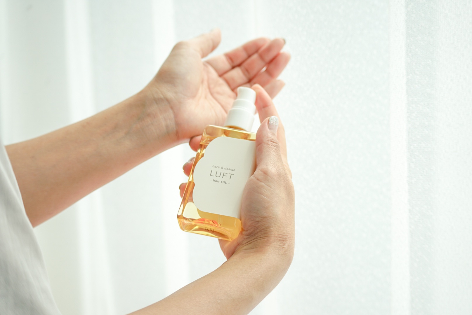 ケア＆デザイン オイルH/LUFT/ヘアオイルを使ったクチコミ（2枚目）