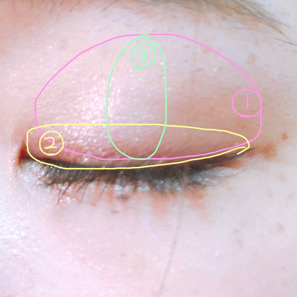 パウダーチップ アイカラー/Visée/アイシャドウパレットを使ったクチコミ（2枚目）