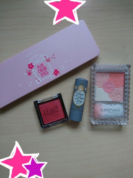 マットフルールチークス/キャンメイク/パウダーチークを使ったクチコミ(1枚目)