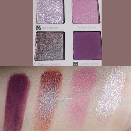 Labelle Of The Ball/ColourPop/アイシャドウパレットを使ったクチコミ(3枚目)