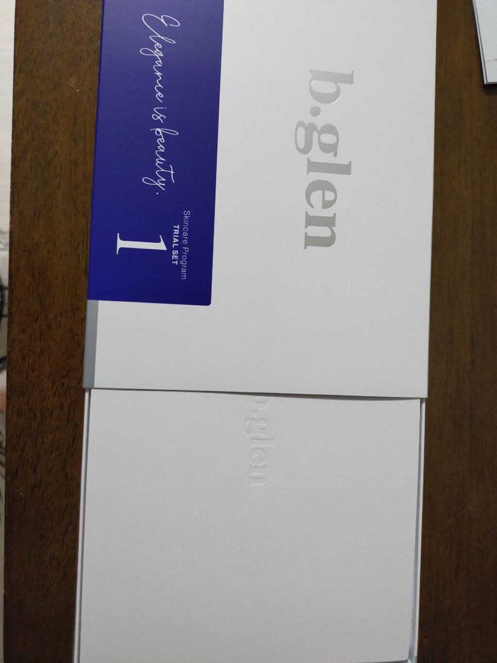 ホワイトケア トライアルセット/b.glen/スキンケアキットを使ったクチコミ(2枚目)