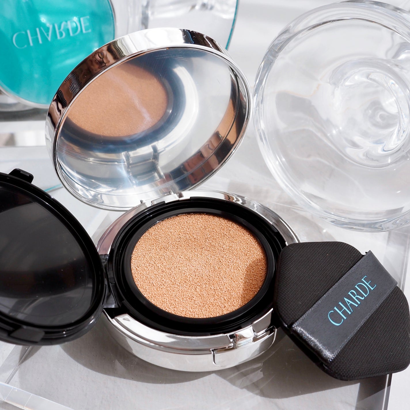 瞬間クッションファンデーション/CHARDE/クッションファンデーションを使ったクチコミ(1枚目)