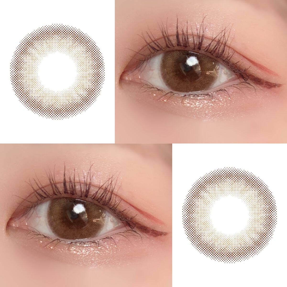 MOLAK 1day サクラスモア/MOLAK/ワンデー（１DAY）カラコンを使ったクチコミ（2枚目）