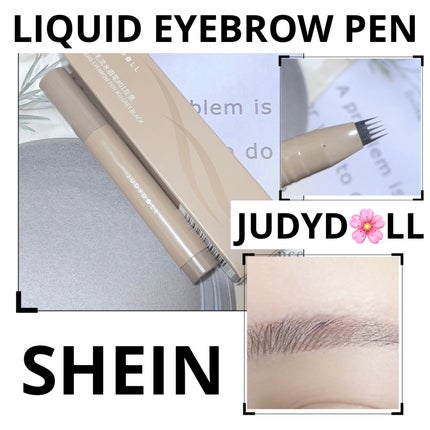 SLIM LIQUID EYELINER/JUDYDOLL/リキッドアイライナーを使ったクチコミ(1枚目)