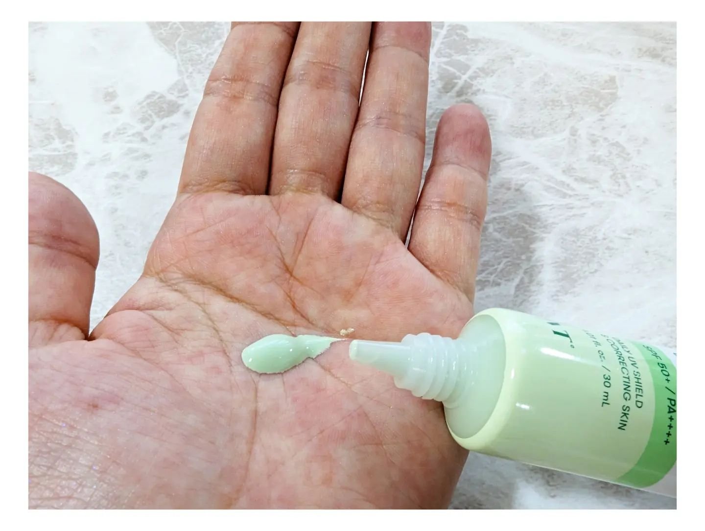 CICA UVトーンアップベース ミント/VT/化粧下地を使ったクチコミ（2枚目）