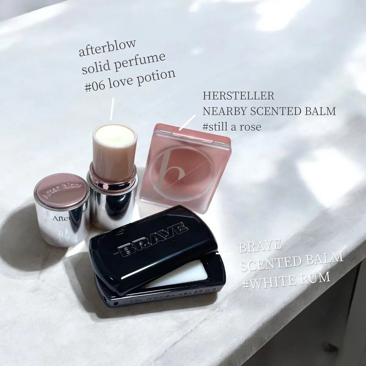 Nearby Scented Balm Still A Rose/Hersteller/香水(その他)を使ったクチコミ(2枚目)