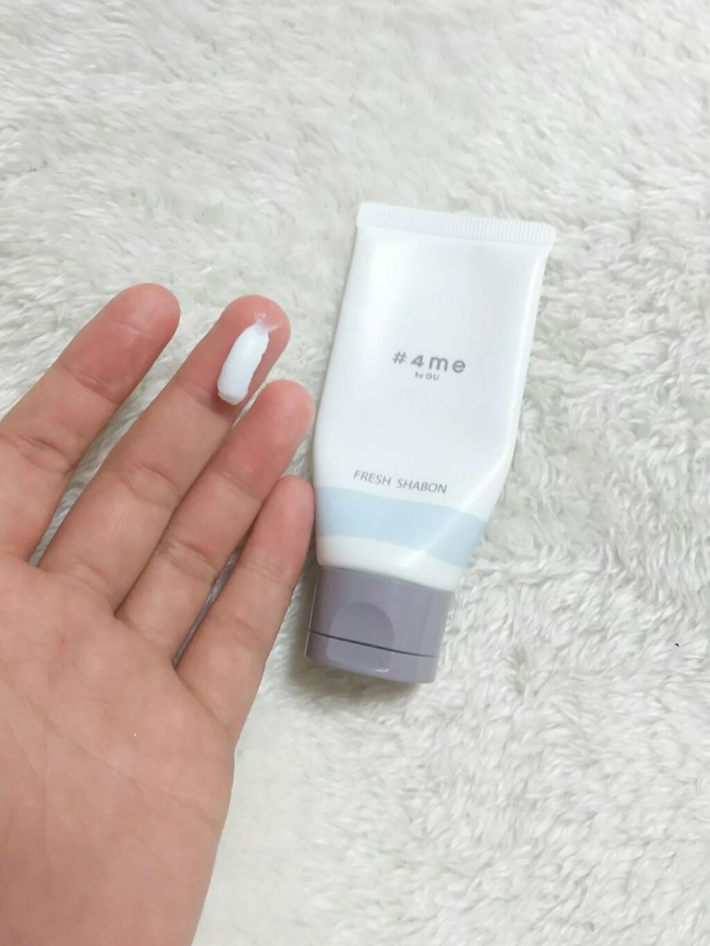Wフレグランスハンドクリーム/#4me by GU/その他スキンケアを使ったクチコミ（3枚目）