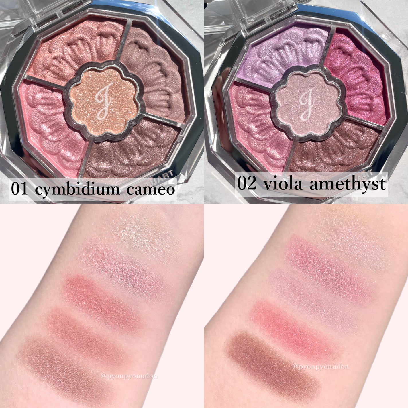 ジルスチュアート ブルームクチュール アイズ ジュエルドブーケ/JILL STUART/アイシャドウパレットを使ったクチコミ(2枚目)