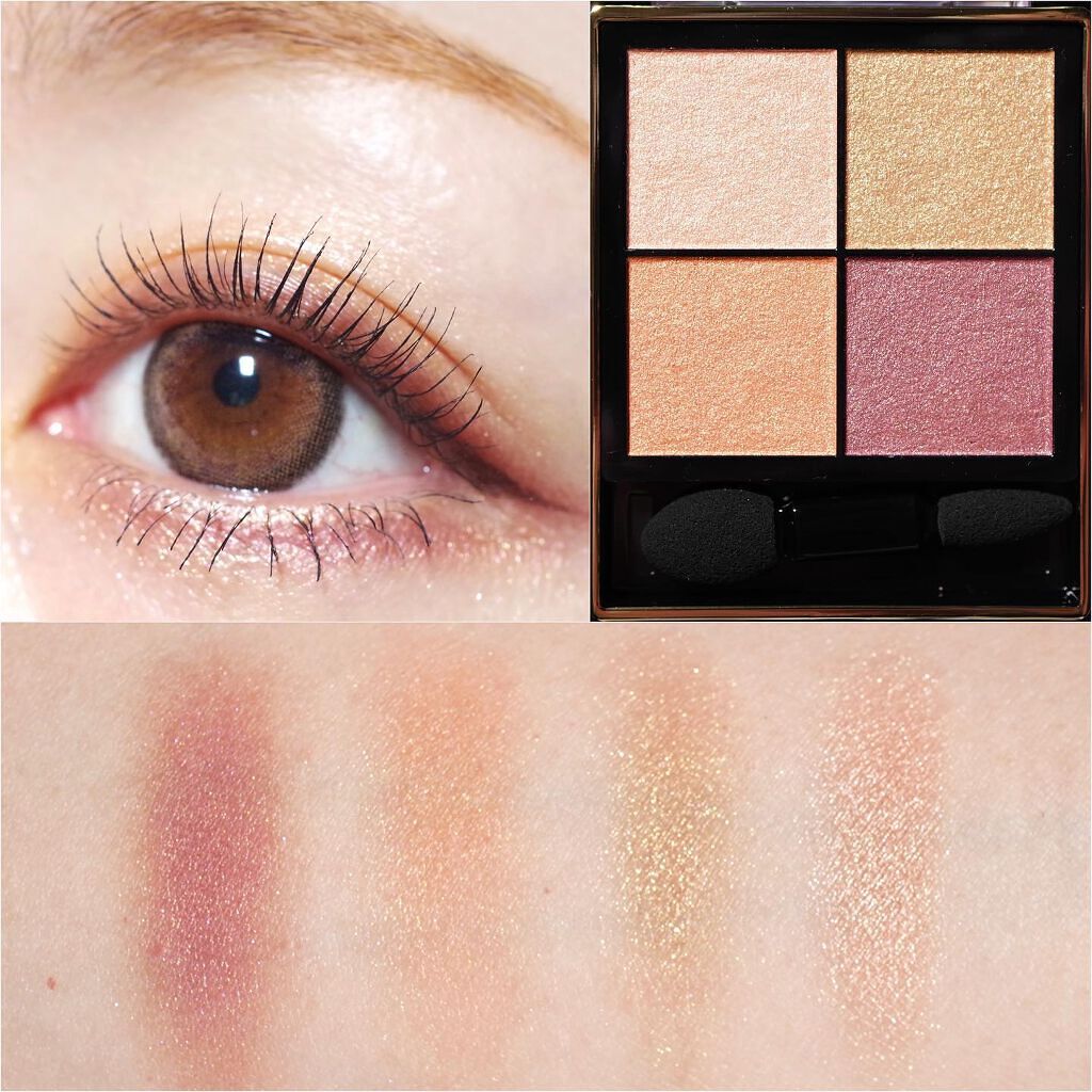 リアルクローズシャドウ CS16 ホットカシュクール/excel/アイシャドウパレットを使ったクチコミ（2枚目）