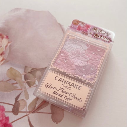 グロウフルールチークス(ブレンドタイプ)/キャンメイク/パウダーチークを使ったクチコミ(6枚目)