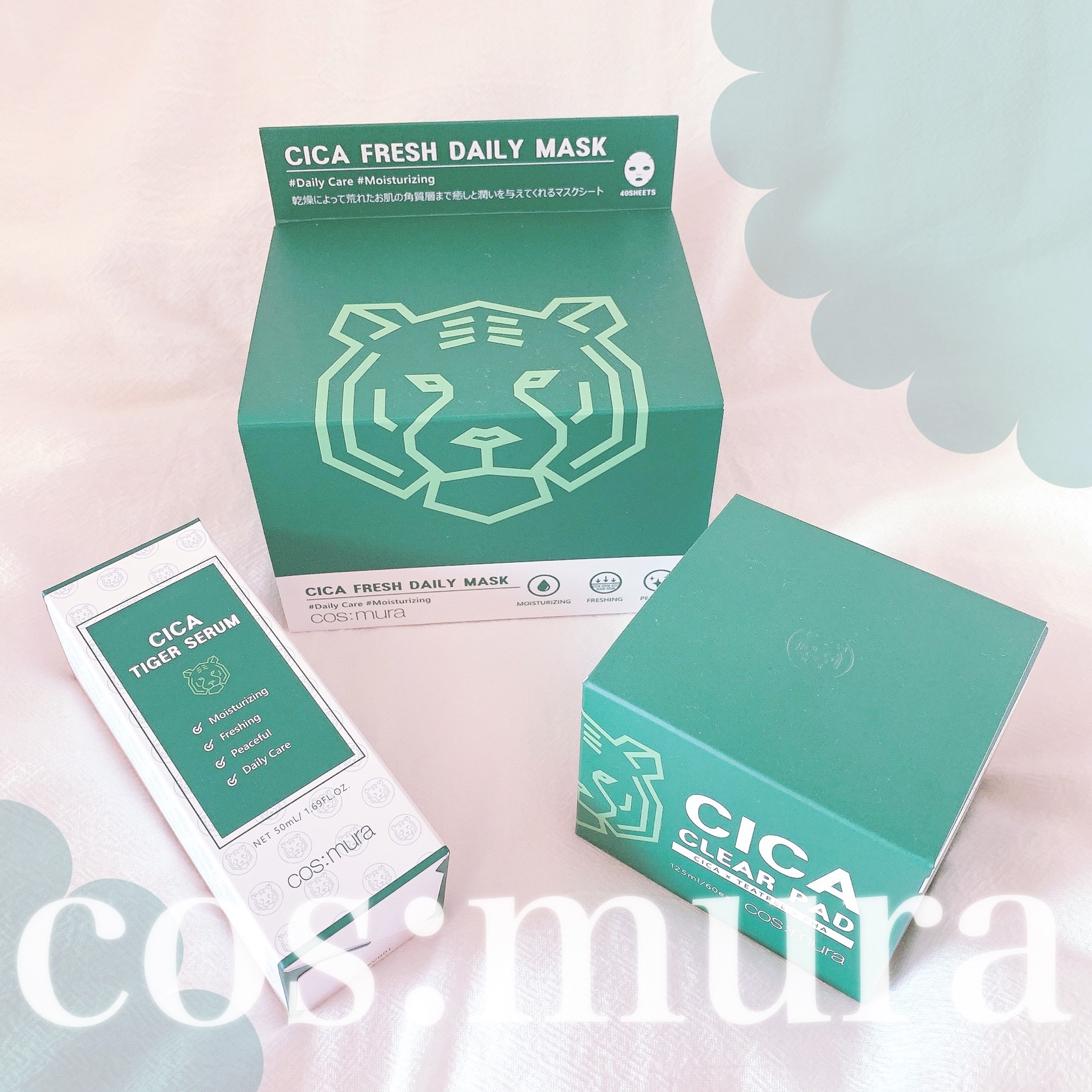 CICA CLEAR PAD/cos:mura/シートマスク・パックを使ったクチコミ（1枚目）