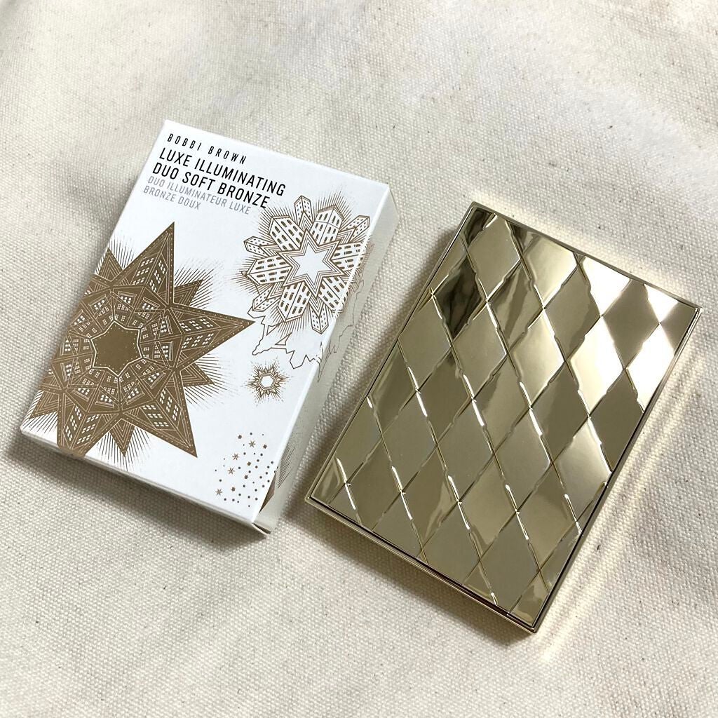 リュクス イルミネイティング デュオ/BOBBI BROWN/パウダーチークを使ったクチコミ(9枚目)