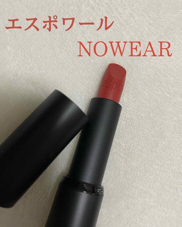 NOWEAR red brick/espoir/口紅を使ったクチコミ（1枚目）