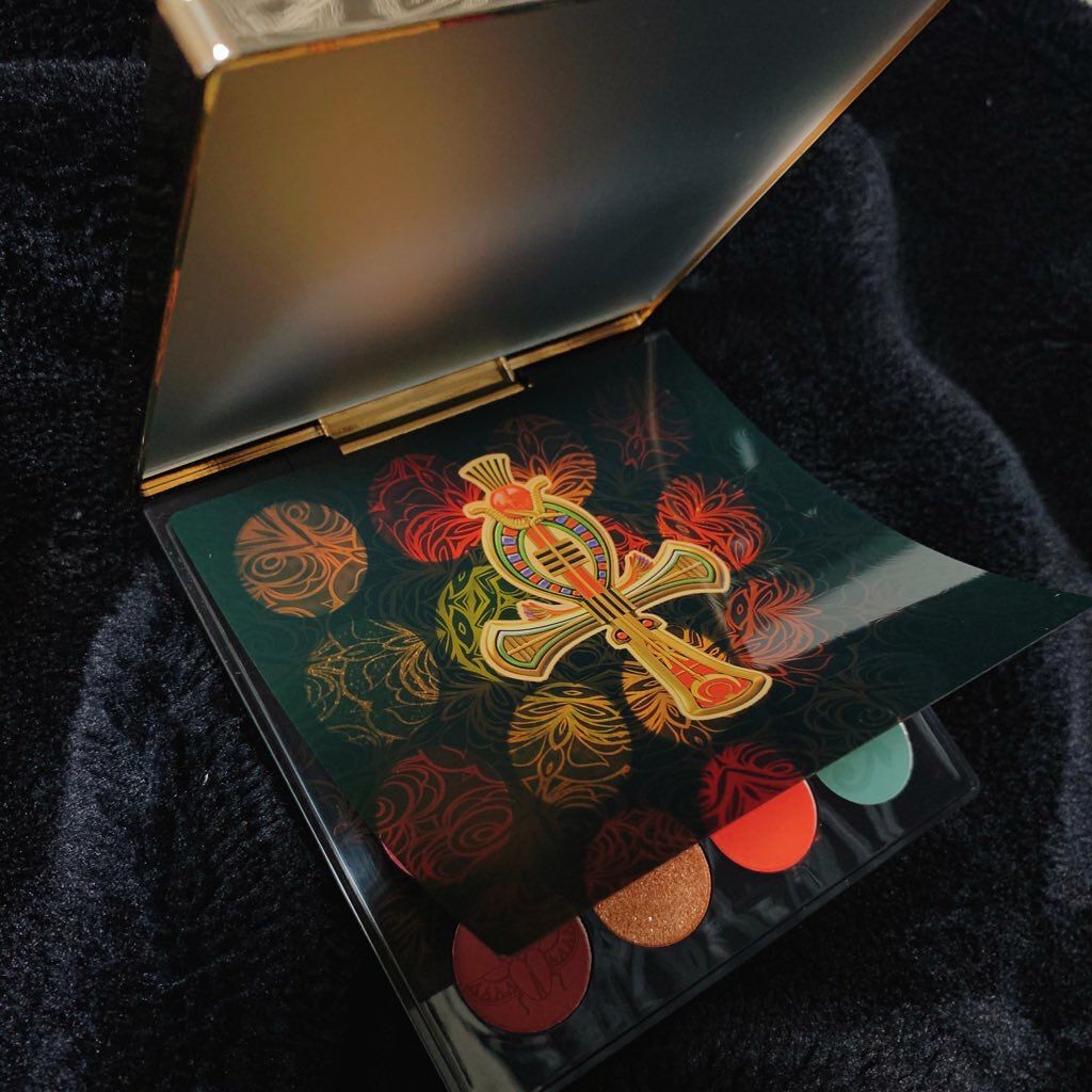 大英博物館 エジプトシリーズ アイシャドウパレット/ZEESEA/アイシャドウパレットを使ったクチコミ(1枚目)