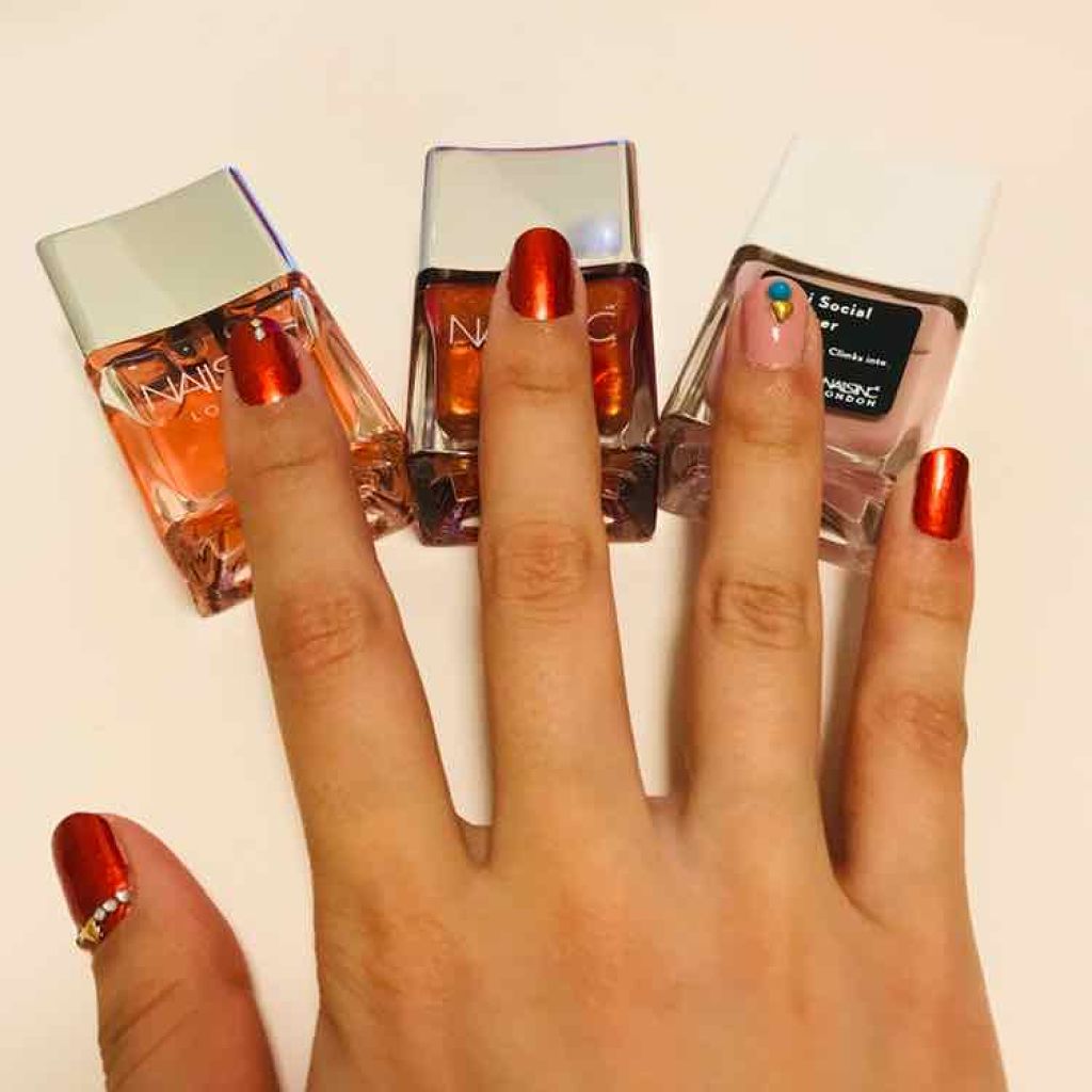 ４５ セカンド トップコート/nails inc./ネイルトップコートを使ったクチコミ（2枚目）