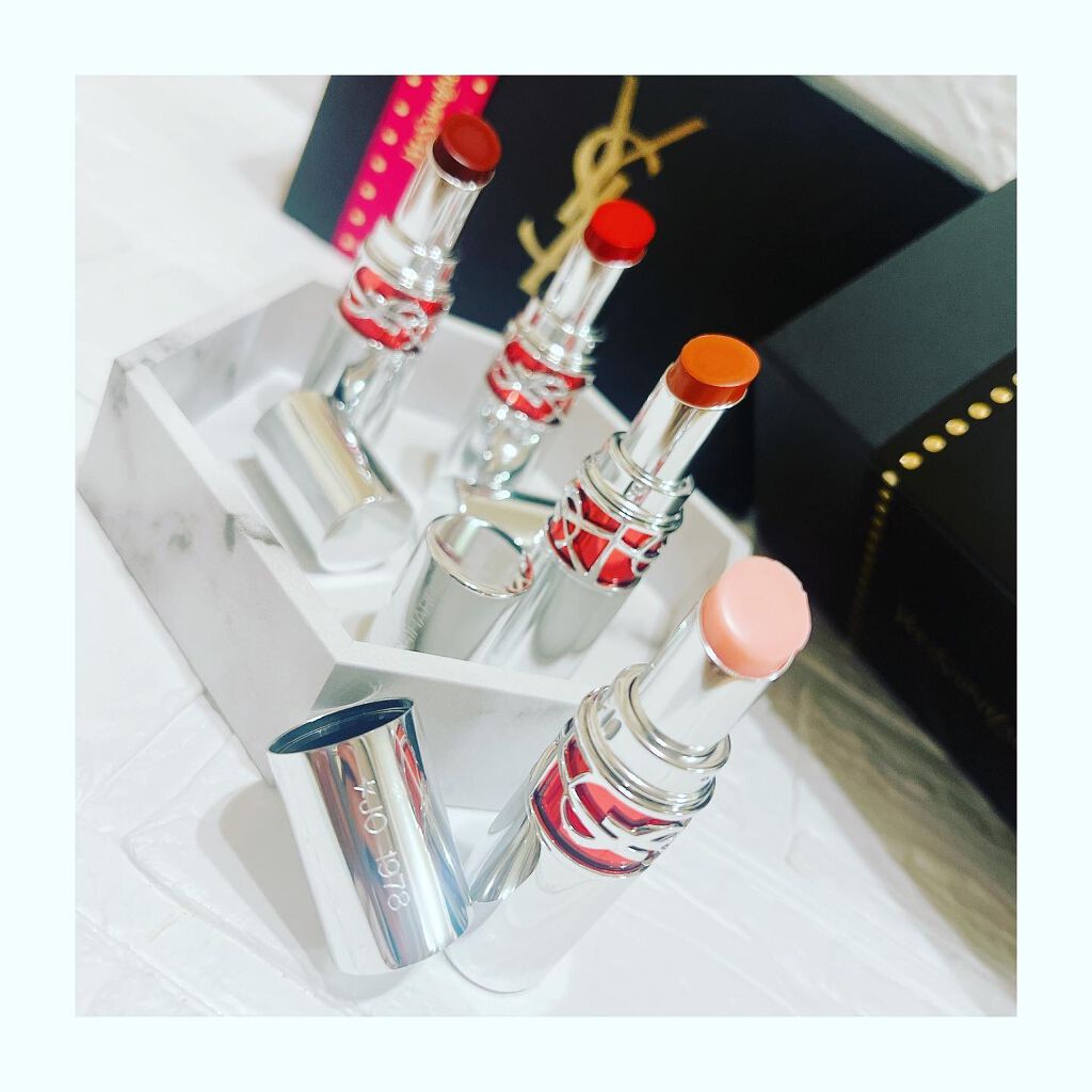 YSL ラブシャイン キャンディグレーズ/YVES SAINT LAURENT BEAUTE/口紅を使ったクチコミ（1枚目）