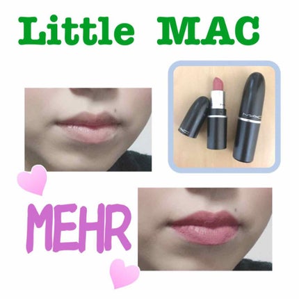 リップスティック/M・A・C/口紅を使ったクチコミ(1枚目)