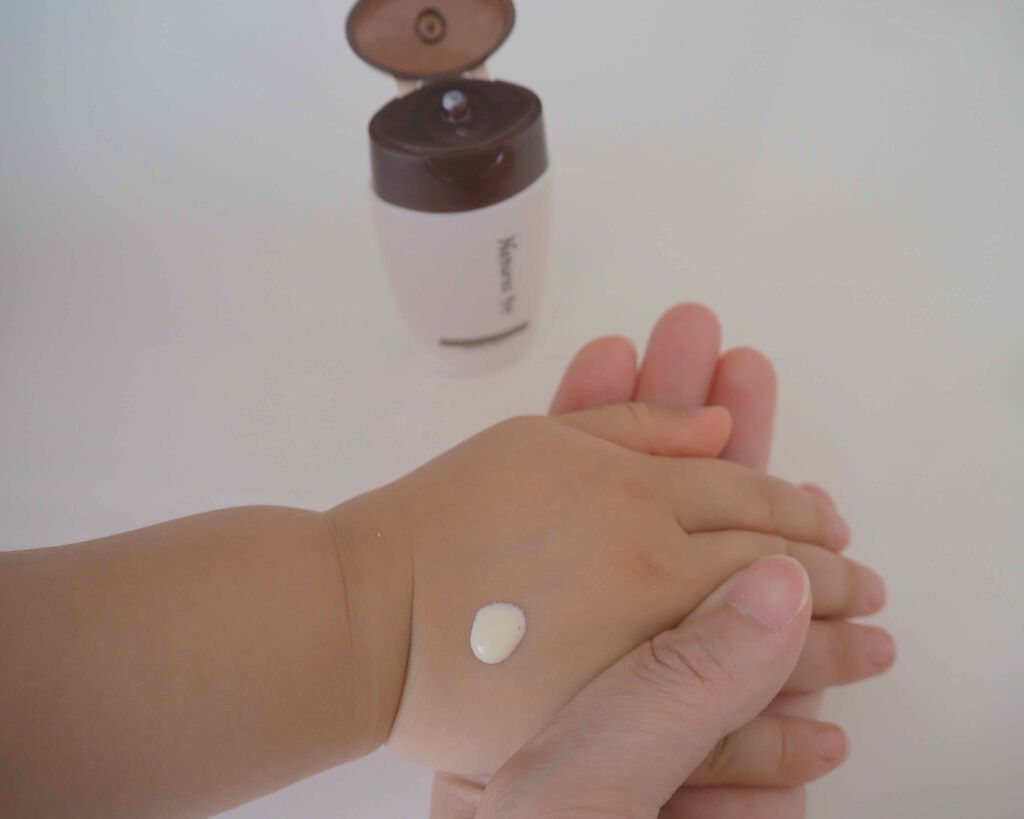 UVスキンケアミルク/Natures for/日焼け止め・UVケアを使ったクチコミ（1枚目）