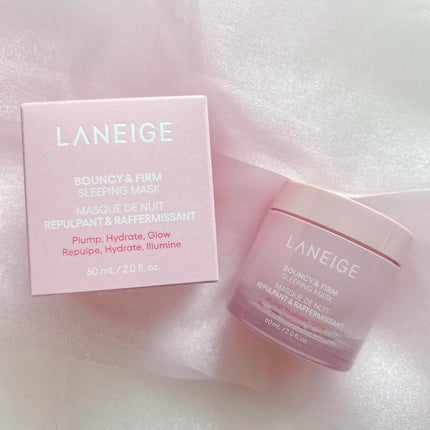 バウンシースリーピングマスク/LANEIGE/フェイスクリームを使ったクチコミ(5枚目)