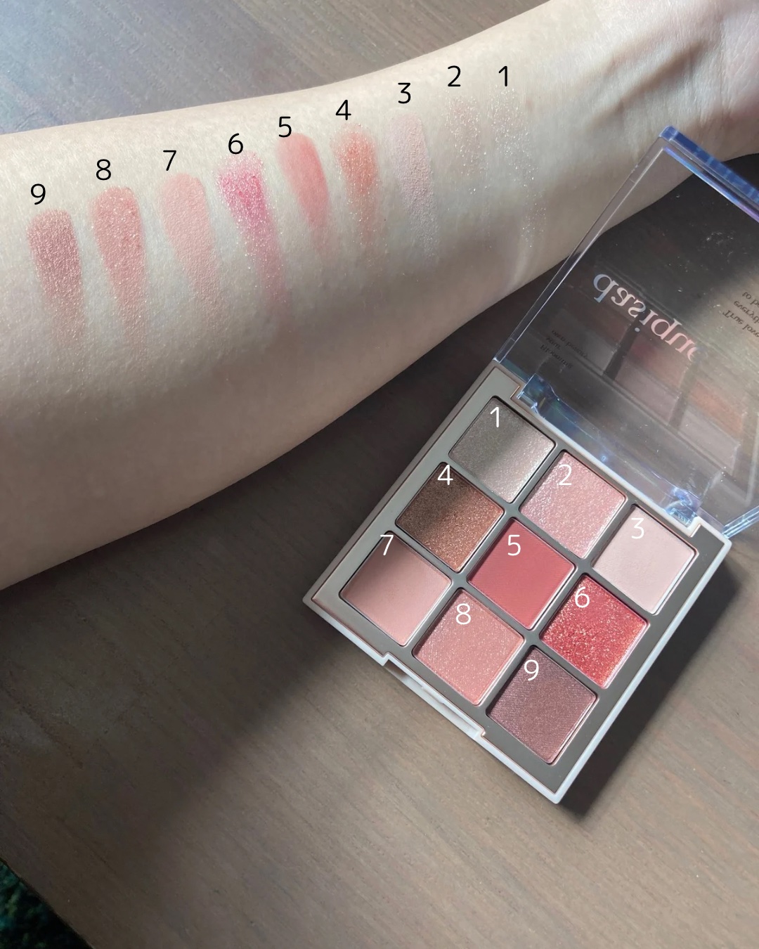 シャドウパレット/dasique/アイシャドウパレットを使ったクチコミ（3枚目）