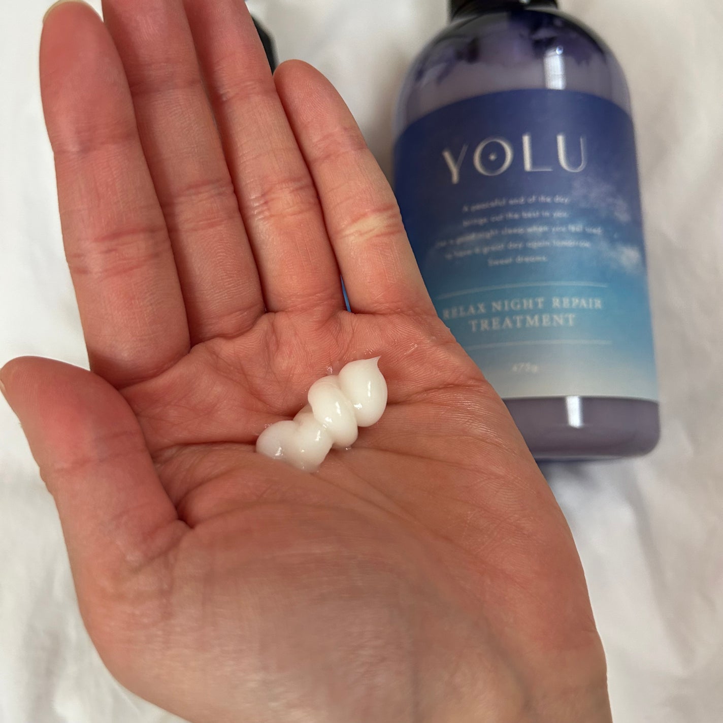 リラックスナイトリペア シャンプー/トリートメント/YOLU/市販シャンプーを使ったクチコミ(3枚目)