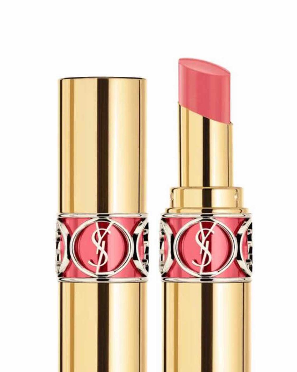 ルージュ ヴォリュプテ シャイン/YVES SAINT LAURENT BEAUTE/口紅を使ったクチコミ（2枚目）