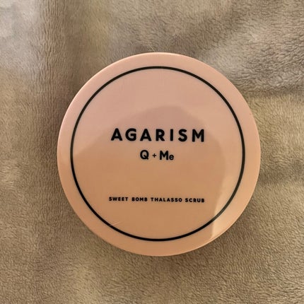 Q+Me スウィート ボム タラソ スクラブ/AGARISM/バスト・ヒップケアを使ったクチコミ(1枚目)