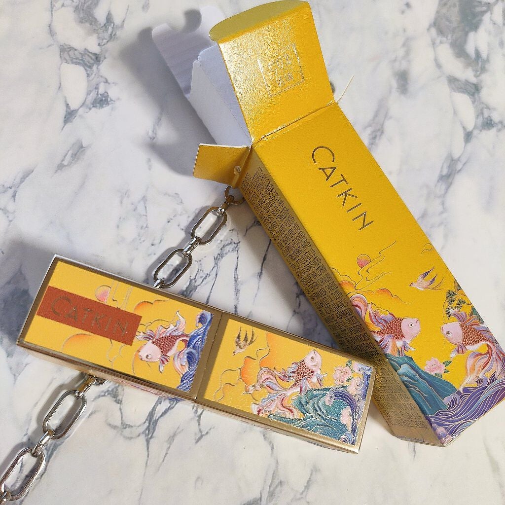 春江花月 保湿リップクリーム/CATKIN/リップケアを使ったクチコミ(2枚目)