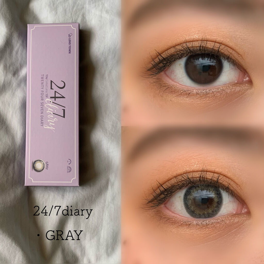 247diary/THEPIEL/カラーコンタクトレンズを使ったクチコミ（1枚目）