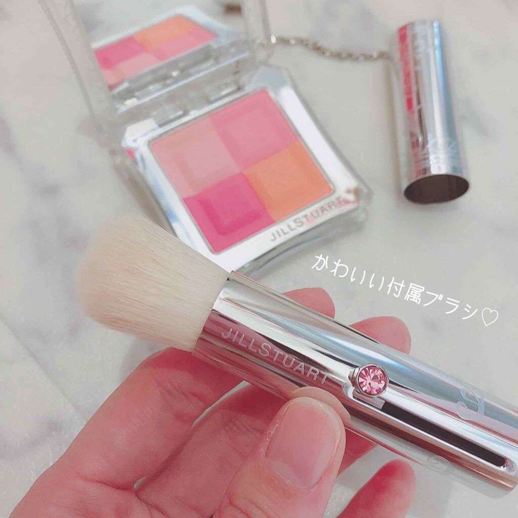 ミックスブラッシュ コンパクト N 02 fresh apricot/JILL STUART/パウダーチークを使ったクチコミ（3枚目）