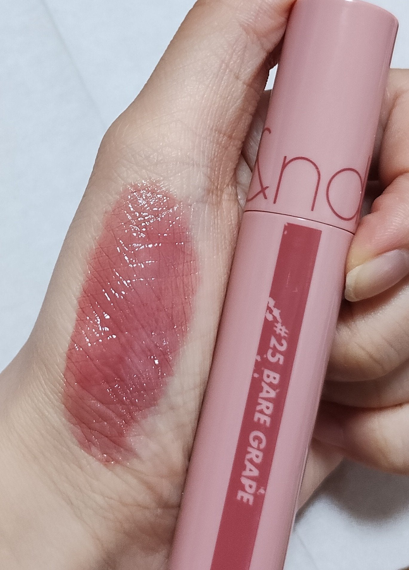 ジューシーラスティングティント/rom&nd/リップティントを使ったクチコミ(1枚目)