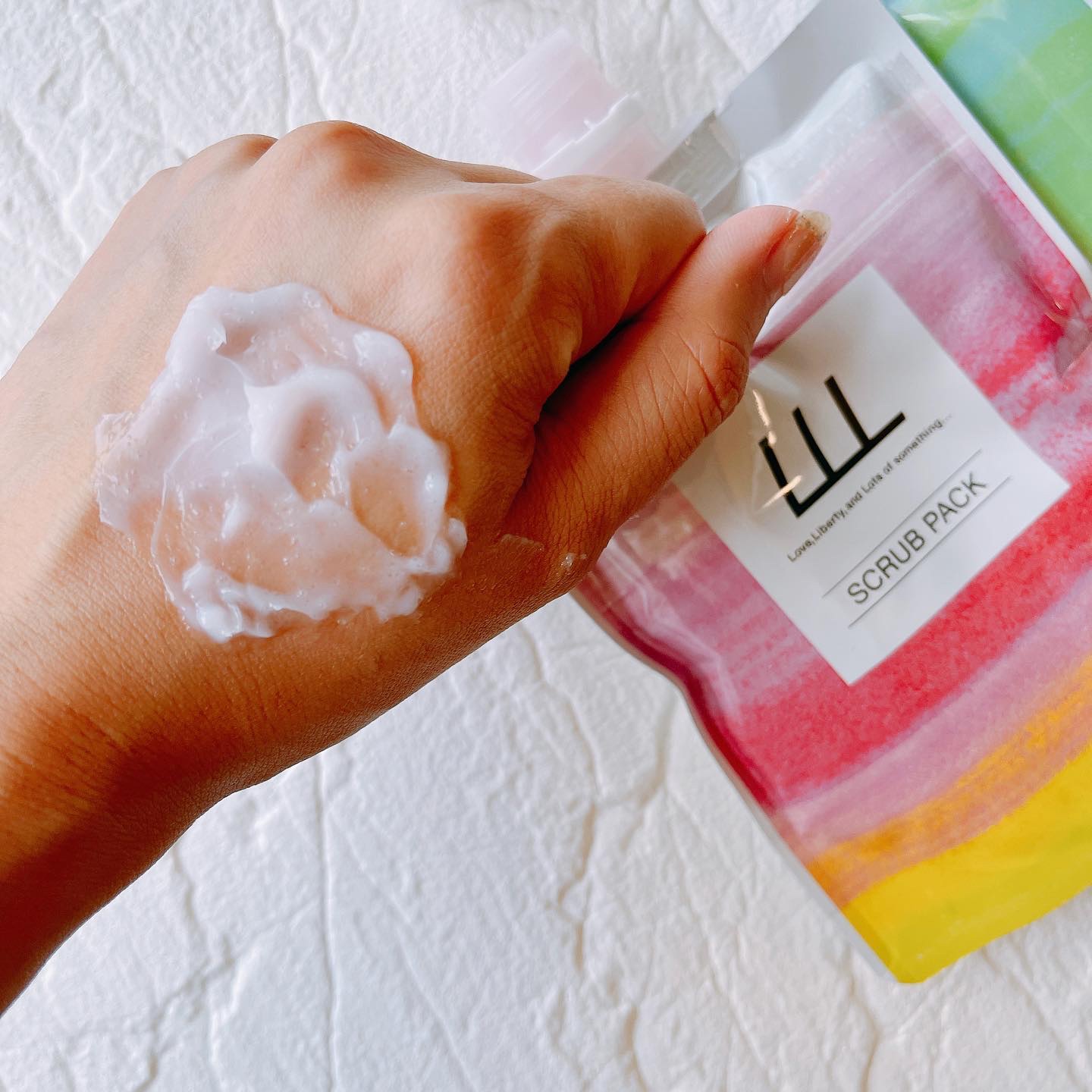 毛穴クレイパック/LLL/洗い流すパック・マスクを使ったクチコミ（3枚目）