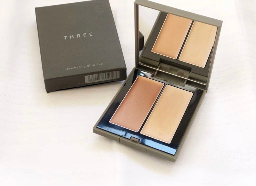 THREE シマリング グロー デュオ/THREE/クリームハイライトを使ったクチコミ(1枚目)