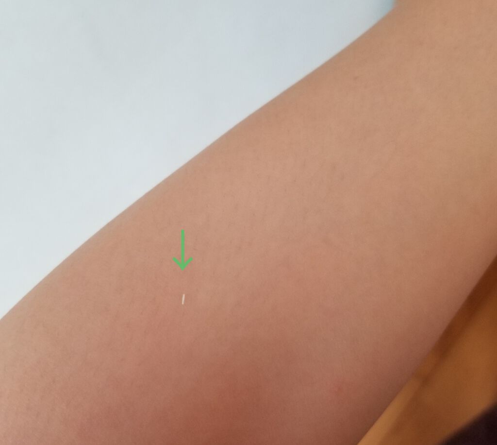 ナチュラルパーフェクションフレッシュサンスティック/AHC/日焼け止めスティックを使ったクチコミ(2枚目)