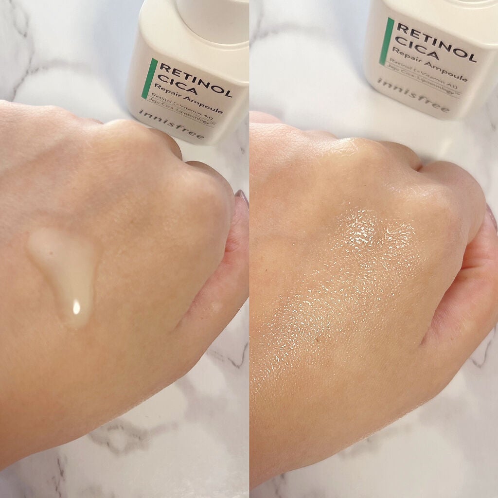レチノール シカ リペア セラム/innisfree/美容液を使ったクチコミ(3枚目)