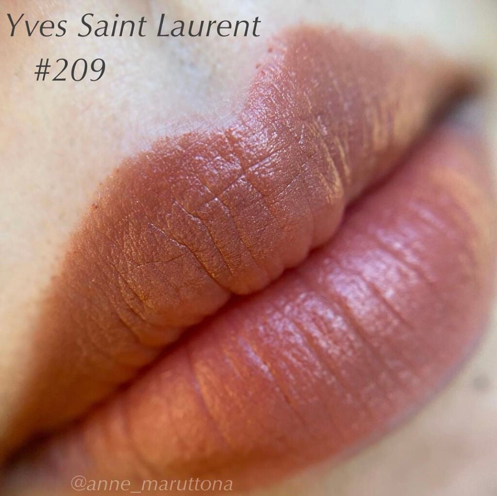 ルージュ ピュールクチュール ザ スリム グロウマット/YVES SAINT LAURENT BEAUTE/口紅を使ったクチコミ(8枚目)